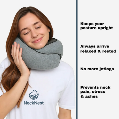 NeckNest™ Travel Pillow